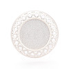 Adjustable Alloy & Iron Bezel Cup Ring Base with Rotatable Tray MAK-T012-05S-2
