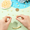 100Pcs 2 Styles Dyed Synthetic Coral Jasmine Flower Beads CORA-SZ0001-01-5