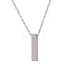 304 Stainless Steel Rectangle Pendant Urn Ashes Necklaces NJEW-WH0036-031P-1