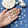 60Pcs Natural Freshwater Shell Beads SSHEL-SC0001-41-4