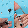 SUNNYCLUE 6Pcs 925 Sterling Silver Pendant Bails STER-SC0001-30-3