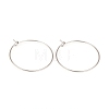 316L Surgical Stainless Steel Hoop Earring Findings STAS-G229-07P-03-1