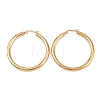 Ring 304 Stainless Steel Hoop Earrings LS-EJEW-L142-008-2