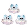 Transparent Epoxy Resin Decoden Cabochons CRES-P035-10C-1