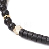 Natural Obsidian Braided Bead Bracelets BJEW-JB11241-05-3