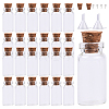 50Pcs Glass Jar Glass Bottles Bead Containers DIY-YW0017-27-1