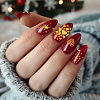 Stainless Steel DIY Nail Art Templates MRMJ-WH0098-041-7