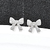 304 Stainless Steel Stud Earrings EJEW-H161-01P-F-1