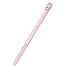 Imitation Leather String Bracelets with Stainless Steel Buckles AJEW-Z053-01J-1