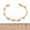 Brass Cuff Bangles for Women BJEW-F482-10G-5