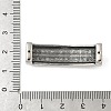 304 Stainless Steel Wing Skull Connector Charms STAS-Z147-11AS-02-3