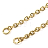 304 Stainless Steel Cable Chains Necklace Makings AJEW-P119-04B-G-2