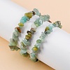 Natural Amazonite Stretch Bracelets BJEW-JB03681-06-4