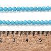 Synthetic Turquoise Beads Strands GG-CBA391B-03B-01-5