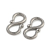 Non-Tarnish 304 Stainless Steel S-Hook Clasps STAS-U007-20A-P-2