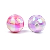 Printed Opaque Acrylic Beads MACR-B838-08-2