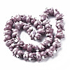 Opaque Handmade Bumpy Lampwork Beads Strands LAMP-T007-19-A01-2