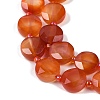 Natural Red Agatae Beads Strands G-C116-A48-01-4