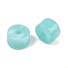 Two-Color Opaque Acrylic Imitation Gemstone Beads AC-CBA3EFE-02B-3