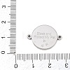 Religion 304 Stainless Steel Connector Charms STAS-I368-03P-02-3
