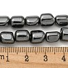 Non-magnetic Synthetic Hematite Beads Strands G-I365-24-4