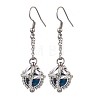 Glass Seed Beads Dangle Earrings EJEW-MZ00350-01-2