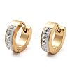 304 Stainless Steel Huggie Hoop Earrings EJEW-L252-040B-1