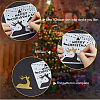 16Pcs 16 Styles Christmas PET Plastic Hollow Out Drawing Painting Stencils Templates DIY-WH0349-63-6