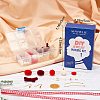 123 Pieces DIY Fashion Valentine's Day Earring Making Kits DIY-SC0013-93-7