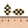 304 Stainless Steel Enamel Pendants STAS-Z190-07G-03-3
