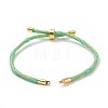 Nylon Cord Silder Bracelets MAK-C003-03G-06-4