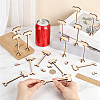 15Pcs Wood Menu Selection Sign AJEW-FG0005-87A-3