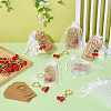 24Pcs Resin Cherry Pendant Decorations HJEW-PH02399-4