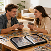 9-Grid PU Leather Photo Albums with Zipper AJEW-WH0696-877-4