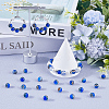 3 Strands Two-Tone Crackle Baking Paint Transparent Glass Beads Strands CCG-SP0001-01B-4