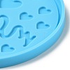 DIY Mother's Day Theme Flat Round Pendant Silicone Molds SIMO-H010-02H-4