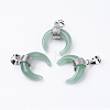 Natural Green Aventurine Pendants G-E425-06P-2