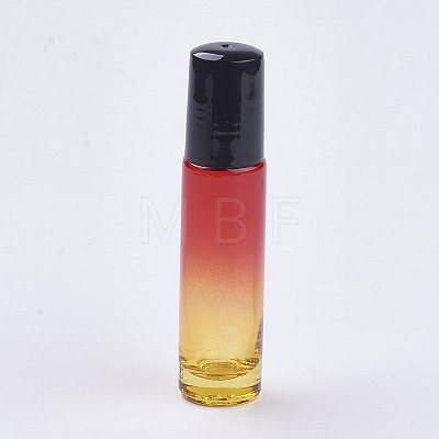 10ml Glass Gradient Color Essential Oil Empty Roller Ball Bottles MRMJ-WH0011-B07-10ml-1