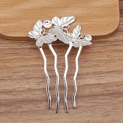 Alloy Hair Comb Findings PW-WGDE38F-01-1