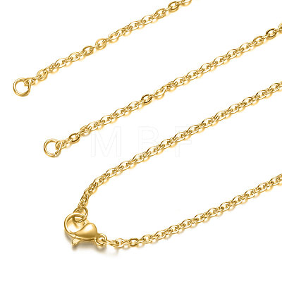 304 Stainless Steel Cable Chain Necklace Making LS-STAS-T040-PJ208-2-54-1