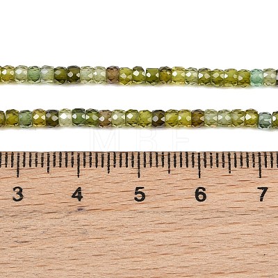 Cubic Zirconia Beads Strands ZIRC-P125-2x3mm-08-1