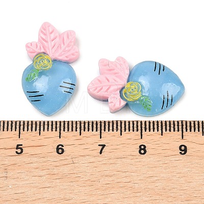 Translucent Resin Cabochons LS-RESI-XCP0002-68A-1