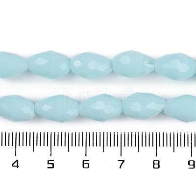 Opaque Solid Color Beads Strands EGLA-N013-P4mm-D11-1