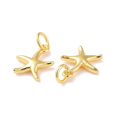 Brass Charms X-KK-G418-22G-1