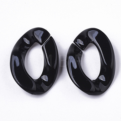 Opaque Acrylic Linking Rings OACR-S036-001B-G02-1