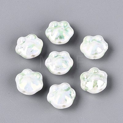 Handmade Porcelain Beads PORC-N012-08B-1