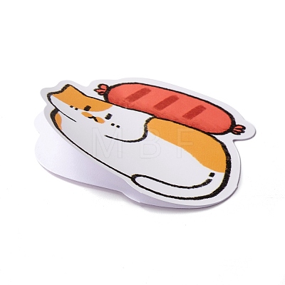 Cartoon Cat Paper Stickers Set DIY-M031-54-1