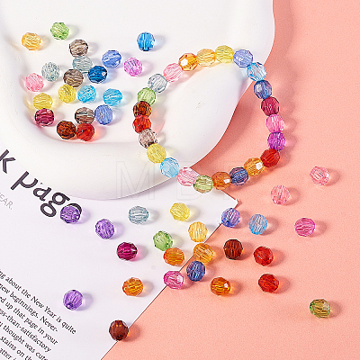 450Pcs 15 Colors Transparent Acrylic Beads TACR-CJ0001-31-1