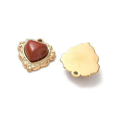 Natural Red Jasper Pendants STAS-P453-12G-01-1