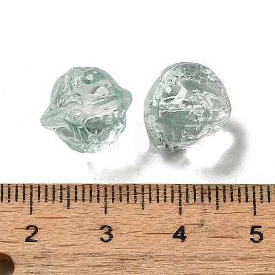 Transparent Glass Beads GLAA-D025-04E-1
